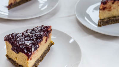 Jáhlový cheesecake